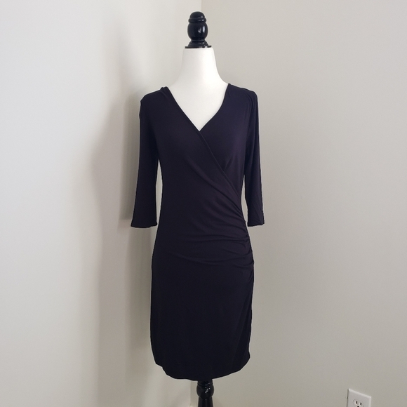 le chateau Dresses & Skirts - ⭐3/$24⭐ Le Chateau Women's Fitted Rouching Black Dress Size S